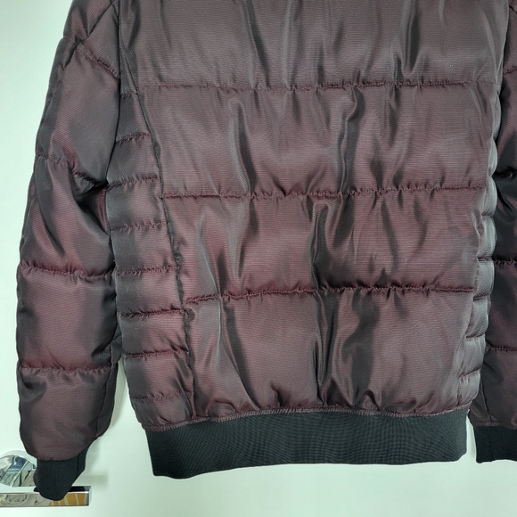 Guess Full Zip Puffer Jacket Coat - Picture 8 of 13